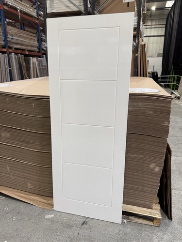 White ladder fd30 doors - ladder, (3x