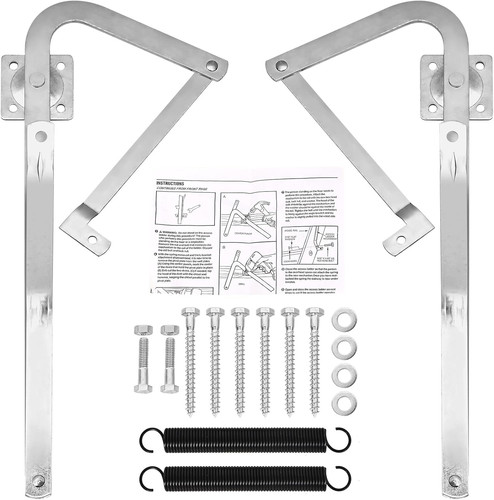 Attic ladder hinge arms - attic,
