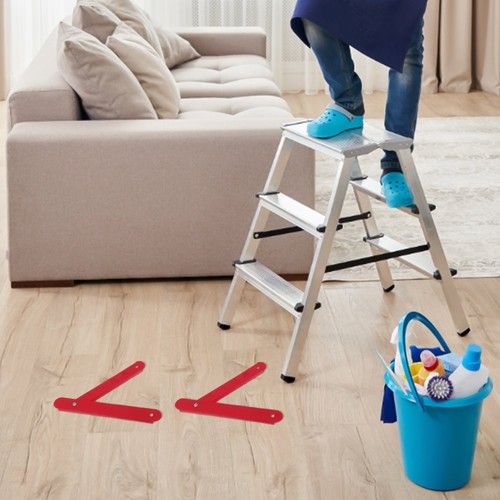 Aluminum folding ladder - aluminum,