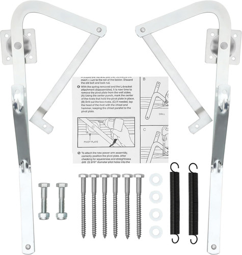 Attic ladder hinge - ladder,